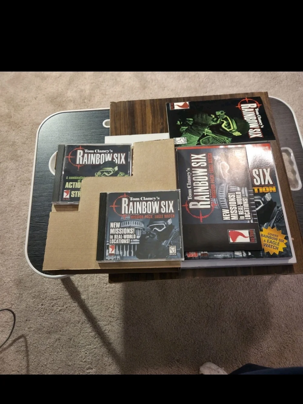 Tom Clancy Rainbow Six Gold Pack Edition PC Big Box Complete Red Storm Strategy